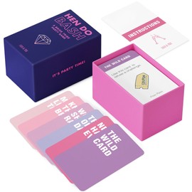 Lulu & You BASH - Bachelorette Party Game, Hen Do Party Games - Hens Night Games, Bachelorette Games - Bridal Shower Party Accessories - 205 Cards