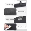 (MAT ONLY) Black Nail Art Table Mat, Foldable Nail Art