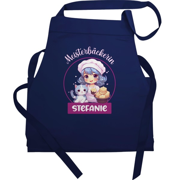 Shirtracer Gift with Name Personalised by Apron - Baking Apron
