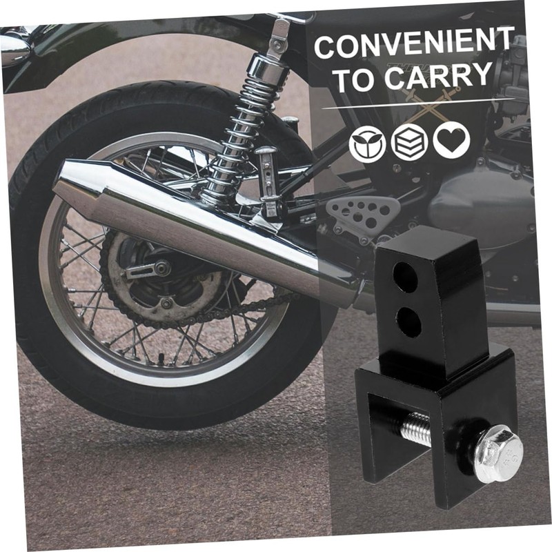 Mikinona Enhance Stability Aluminum Motorcycle Rear Easy Install Riser for