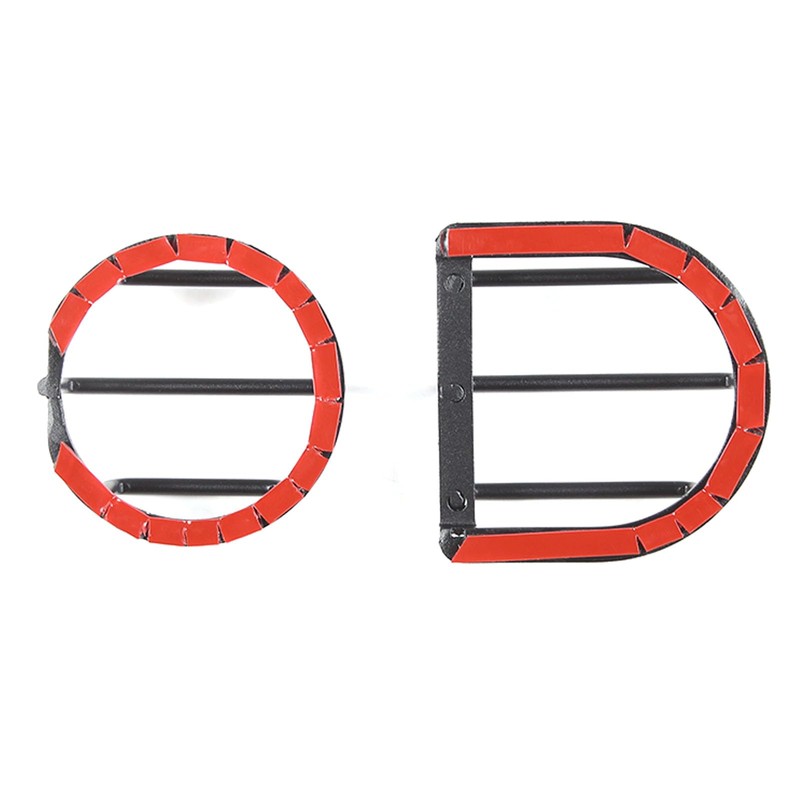 Hudiriy Black Car Side Fender Turn Signal Protective Grille Compatible