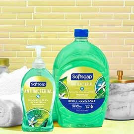 Softsoap Softsoap Antibacterial Liquid Hand Soap, Fresh Citrus Scent Hand Soap, 11.25 Ounce, 6 Pack