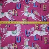Dear Stella Carousel fabric - 154 Plum 100% cotton fabric