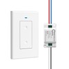 Wireless Light Switch and Receiver Kit, WILAWELS Wireless On Off