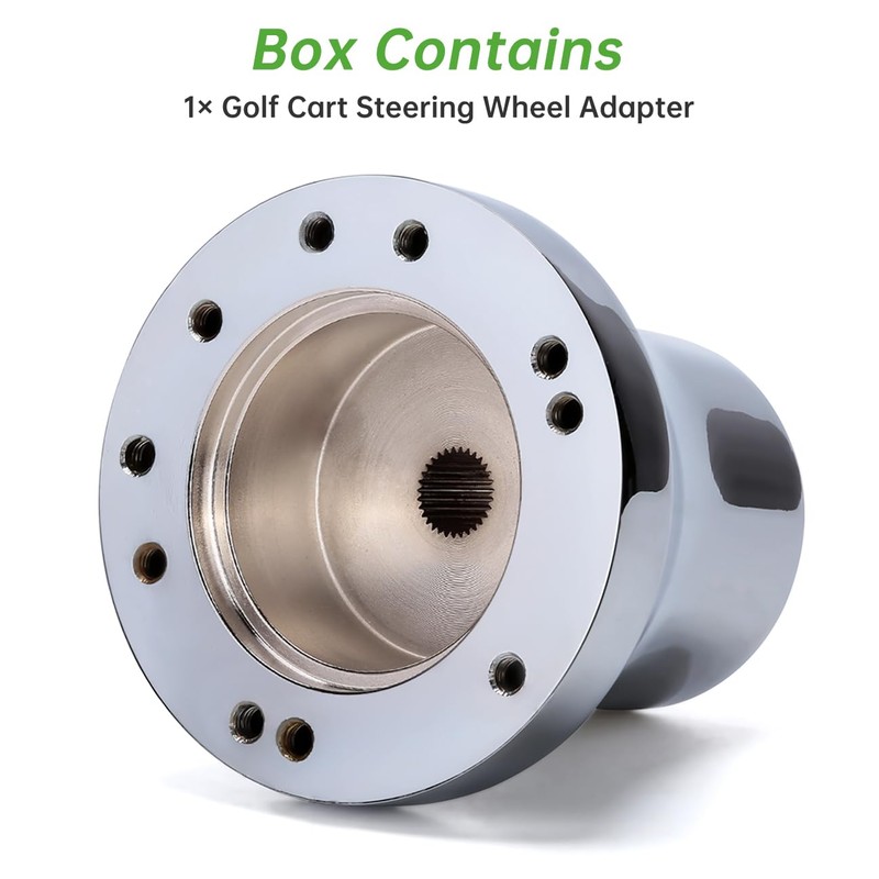 Adaptador de montaje para volante de carro de golf de