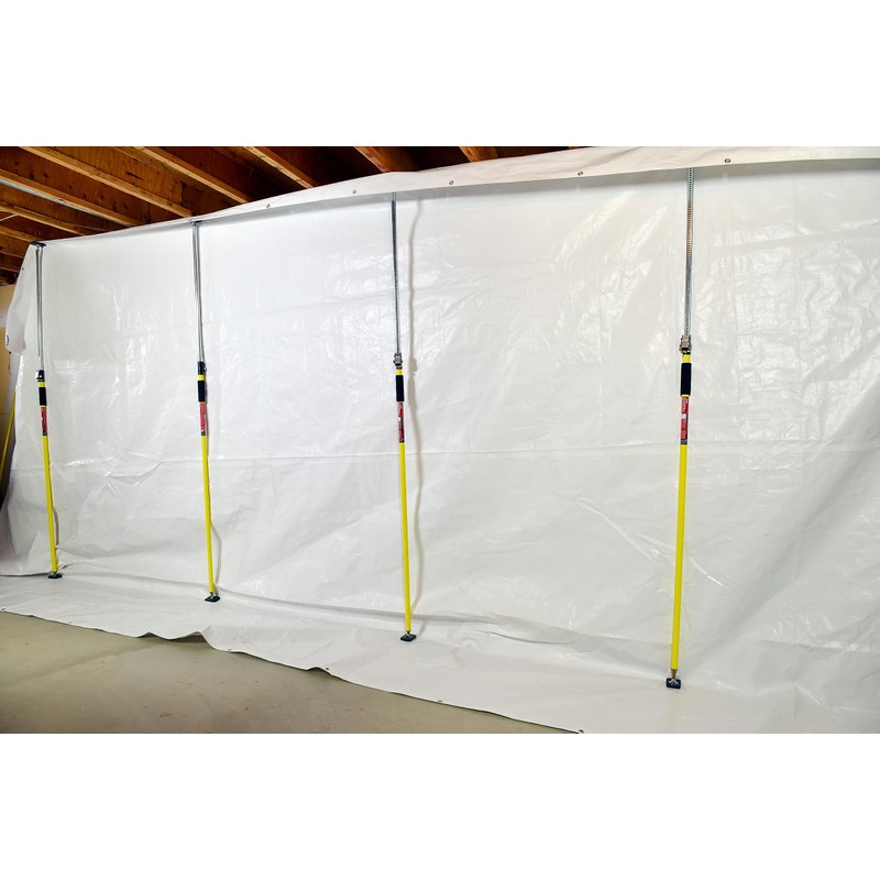 Task T74490 81" to 159" Quick Support Rod, Adjustable Support