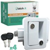 LATCH.IT White RV Door Latch | RV Door Locks for