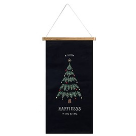 Greenhouse CM Embroidered Tapestry Large Black Tree CM1360-A