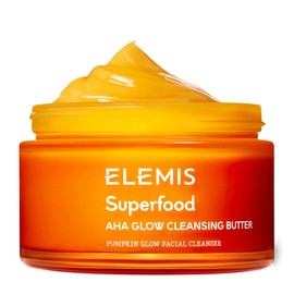 ELEMIS Superfood AHA Facial Cleanser to Brighten & Nourish Skin, Gentle Double Cleansing, Anti-Wrinkle, Hydrating Formula Removes Makeup & Leaves Plump, Healthy & Glowing Complexion - Single or Bundle
