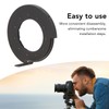 1.8‑22mm Adjustable Iris Aperture 11 Blades Aluminum Alloy Reusable Adjustable
