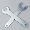 ZJCANGLIU Angle Grinder Key, Flex Two-Hole Spanner Wrench Angle Grinder
