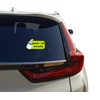 Jfbrix Reflective 2 Pcs Baby on Board Stickers, High Intensity