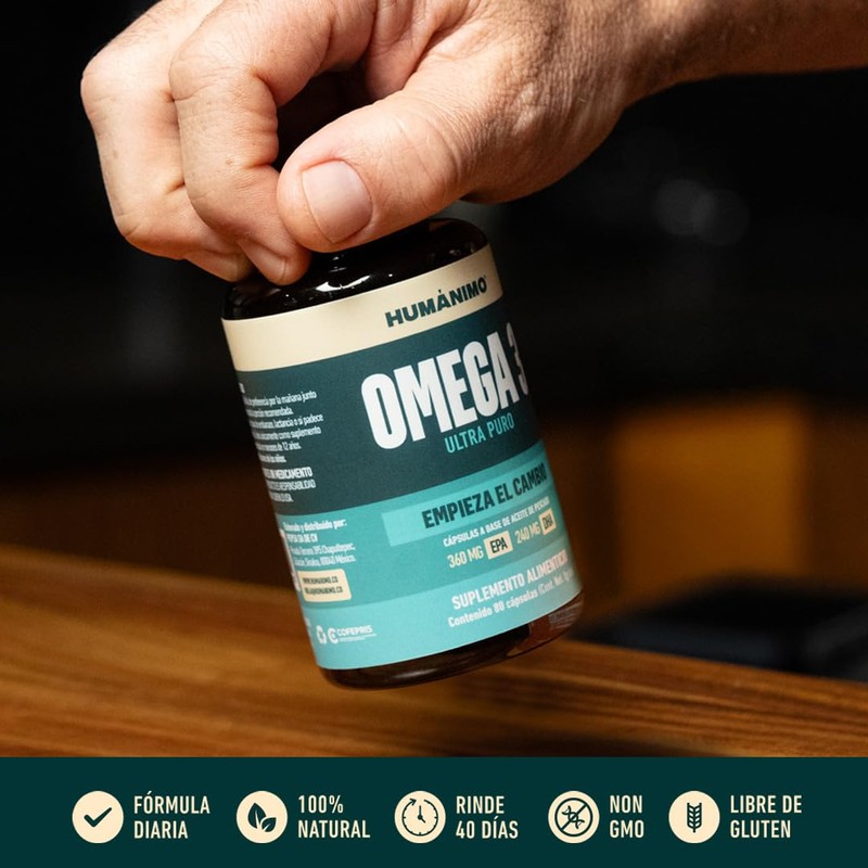 HUMÁNIMO | Omega 3: Aceite de Pescado. Apoyo a la