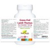 New Roots Herbal Grass-Fed Lamb Thymus Pure Glandular 450mg, 90