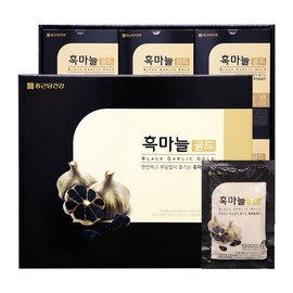 Chong Kun Dang Health Black Garlic Gold Black Garlic 80mlx60 Pack Chuseok Lunar New Year Gift Set / 종근당건강 흑마늘골드 흑마늘 80mlx60포 추석 설선물세트