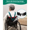 Non-Slip Wheelchair Safety Belt - Adjustable Safety Belt for Wheelchairs,