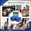 2 Ply Blue Beverage Cocktail Napkins. Pack of 100 Count