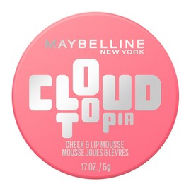Maybelline Cloudtopia Blush para mejillas y labios,14H, tono rosa iluminada                                                                           