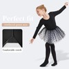 CozyWow Girls Versatile Footed Tights for School/Dance/Ballet, Daily Students Uniform