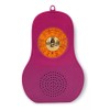 Maíz Bocina Bluetooth/radiofm/am/swusb/tf Card Forma De Aguacate Color Rosa