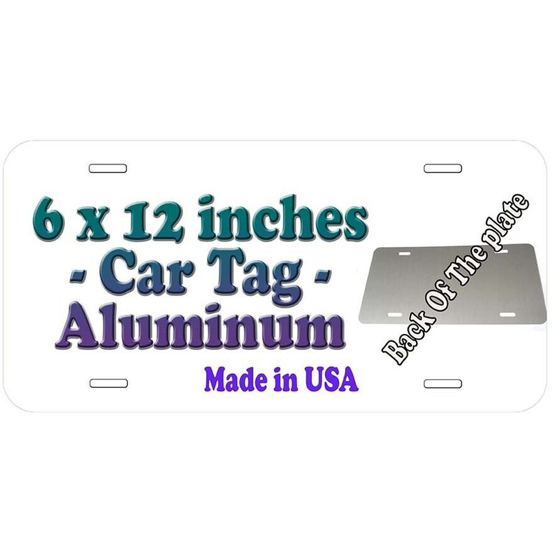 Cartoon Vader Novelty Car License Plate