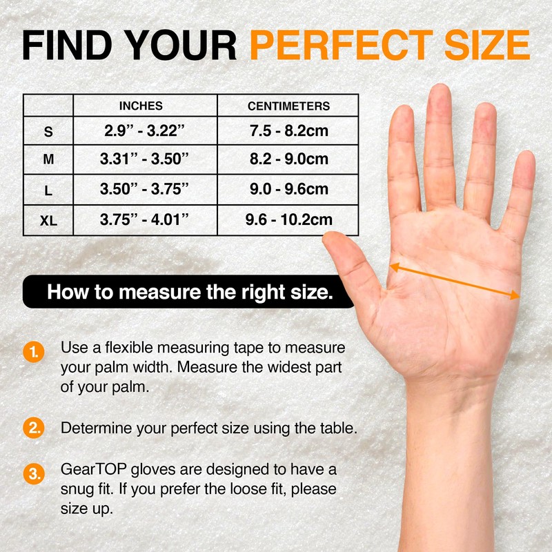 GearTOP Performance and Touch Screen Gloves - Great for Running