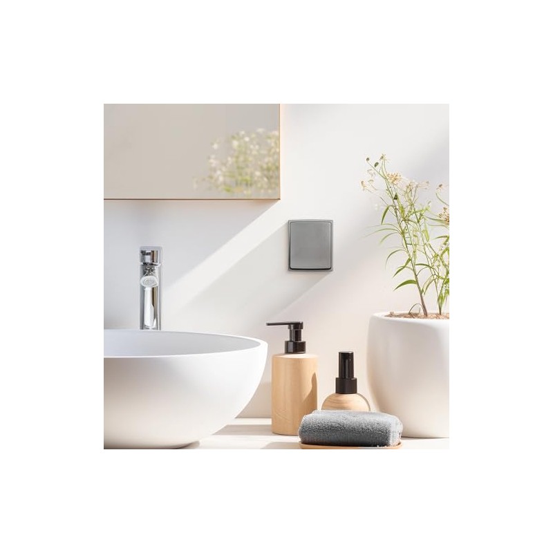 Miratic Surface-Mounted Light Switch with Backlight High-Quality Toggle Switch Surface-Mounted