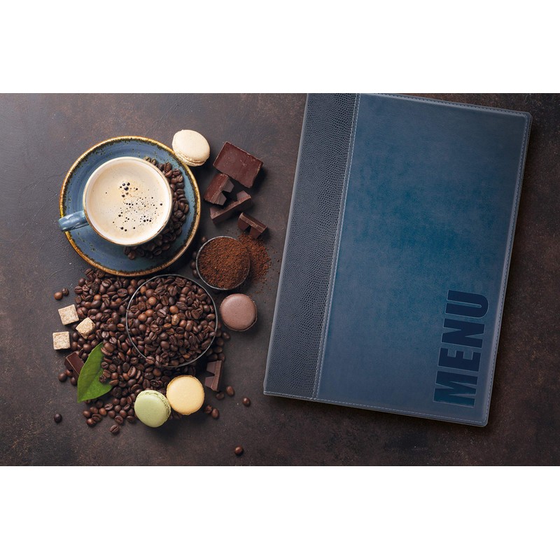 Securit Trendy Range A4 Menu Holder with 1 Double Insert,