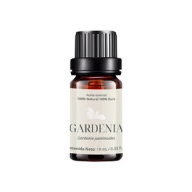 Uva Natural - Aceite Esencial de Gardenia 100% Natural 10 ml | Aromaterapia, uso en difusor, masajes relajantes, grado terapéutico, ideal para crear ambientes de bienestar y relajación.
