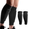 Soccer Shin Guards Pads for Kids Youth Adult,Calf Compression Sleeve