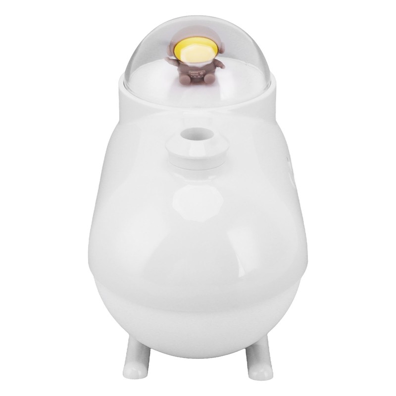 Small Humidifier Desktop Humidifier Cartoon Astronaut Train Colorful Lighting USB