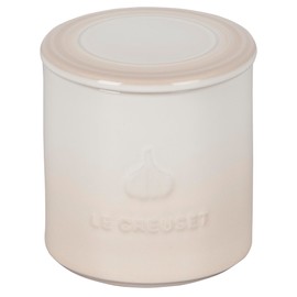 Le Creuset Stoneware Garlic Keeper, 14 oz., Meringue