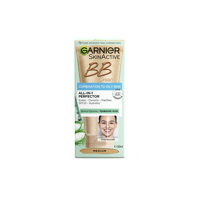 Garnier BB Cream All-In-One Perfector Oil Free Medium SPF 25