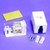 Cat.5E 1Port Surface Mount Box White w/Jack