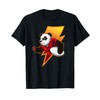 Panda forte con palla da rugby - Squadra di rugby