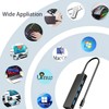 4-Port USB 3.0 Hub, Ultra-Slim Data USB Hub, for MacBook,