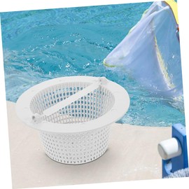 MERRYHAPY Swimming Pool Filter Basket Durable Garbage Filter for Efficient Pool Cleaning Easy to Clean Design with Handle for Leaves Hair Debris Removal for Home Commercial Use