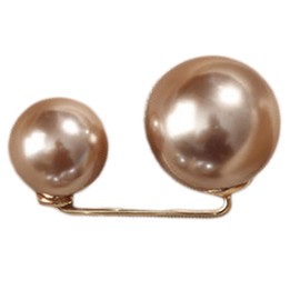 KAKASEA Waist Pins For Pants Shrink Waist Circumferences Safety Pins Pearl Brooch Pins For Clothes Neck Button Scarf Clip