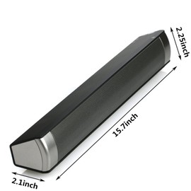 ASIYUN Computer Speakers for Desktop, Wired and Wireless Computer Sound Bar, Stereo USB Powered Mini Soundbar Speakers for PC Tablets Laptop Desktop Projector Cellphone