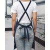 crazy bean BBQ Apron for Men Women Adjustable Work Apron