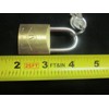 22011-30 PADLOCK ~ CISA ~ SOLID BRASS LOCK 220/30 MADE