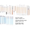 31Pcs Pottery Tools Set Soft Clay Sculpting Carving Trimming Knife