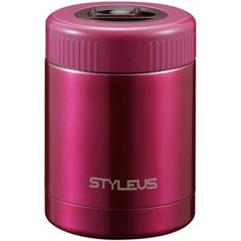 Tafuco F-2462 Stylus Food Pot, 10.1 fl oz (300 ml), Red