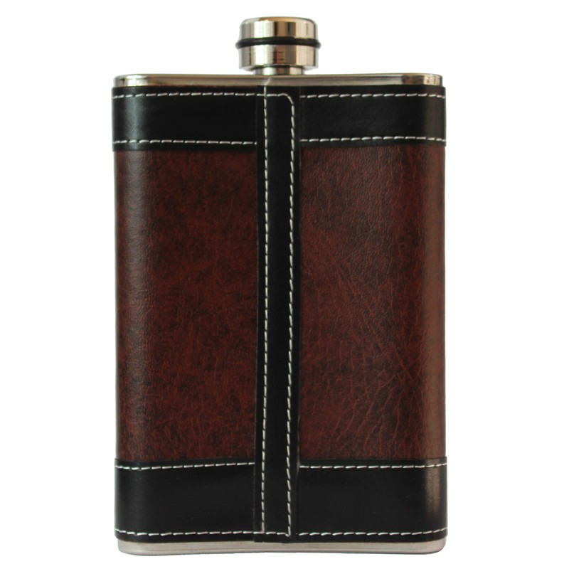 Flasks for liquor for Men, 8oz Heavy Duty Hip Flask