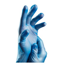Touchguard Disposable Gloves Clear Vinyl Powder Free Box of 100, small