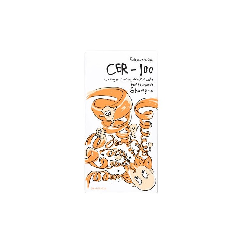 Elizavecca Cer-100 Tornado Shampoo Con Colágeno 500ml