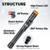 COSMOING Rechargeable Magnetic Flashlight 90 Degree