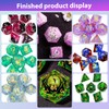 KISREL Resin Molds Silicone, Dice Epoxy Resin Molds with 7