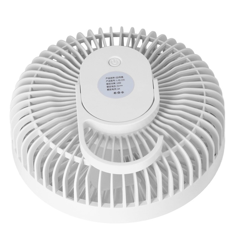 2 in 1 Desktop Fan ABS PP 4000mah 3 Gears