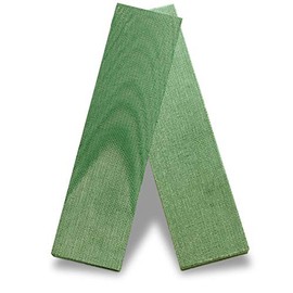 TeroTuf Knife Handle Scales- 3/16" Thick- Knifemaking, Knife Scales, Bushcrafting, Made in The USA (Green)